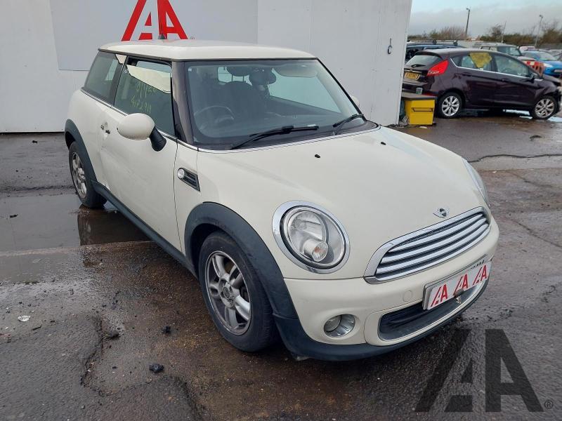 2012 MINI HATCH ONE 1598cc PETROL MANUAL 6 Speed 3 DOOR HATCHBACK