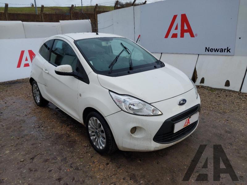 2012 FORD KA ZETEC 1242cc PETROL MANUAL 5 Speed 3 DOOR HATCHBACK