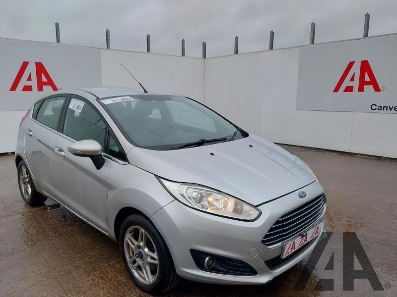 2013 FORD FIESTA ZETEC 1242cc PETROL MANUAL 5 Speed 5 DOOR HATCHBACK