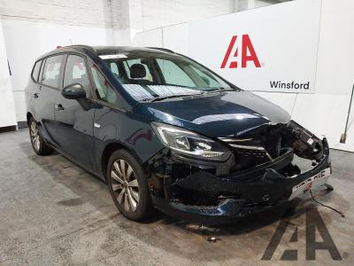 Image of 2017 VAUXHALL ZAFIRA TOURER DESIGN 1364cc TURBO PETROL MANUAL 5 DOOR MPV