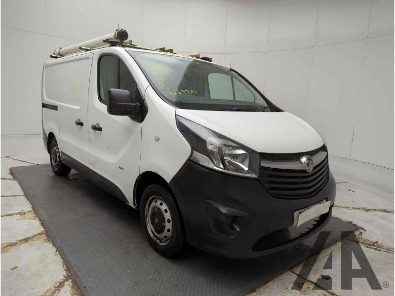 2017 VAUXHALL VIVARO L1H1 2900 CDTI ECOFLEX S/S 1598cc TURBO DIESEL MANUAL 6 Speed PANEL VAN