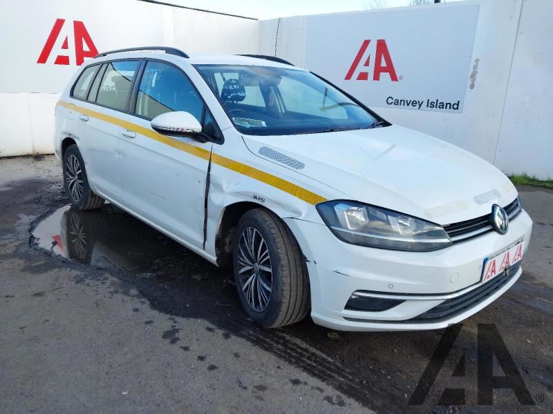 2019 VOLKSWAGEN GOLF SE TDI 1598cc TURBO DIESEL MANUAL 5 Speed 5 DOOR ESTATE