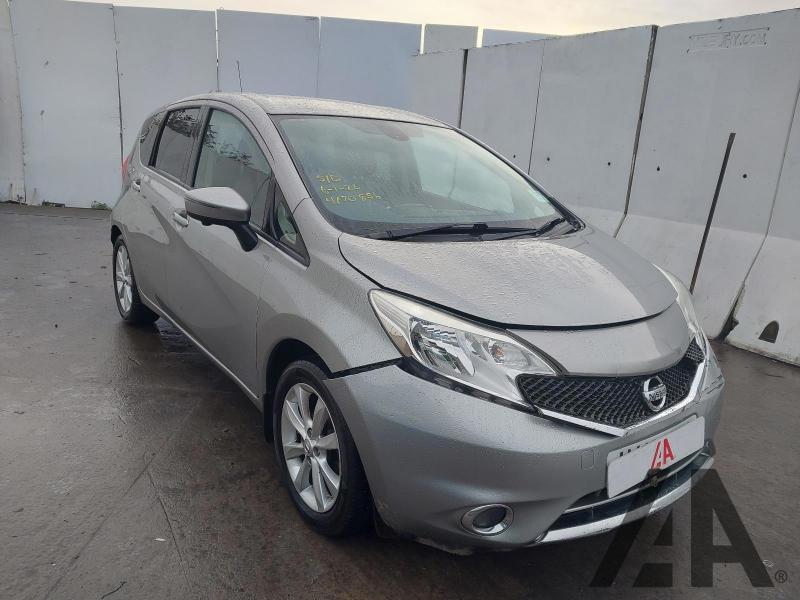 2016 NISSAN NOTE TEKNA DCI 1461cc TURBO DIESEL MANUAL 5 DOOR MPV