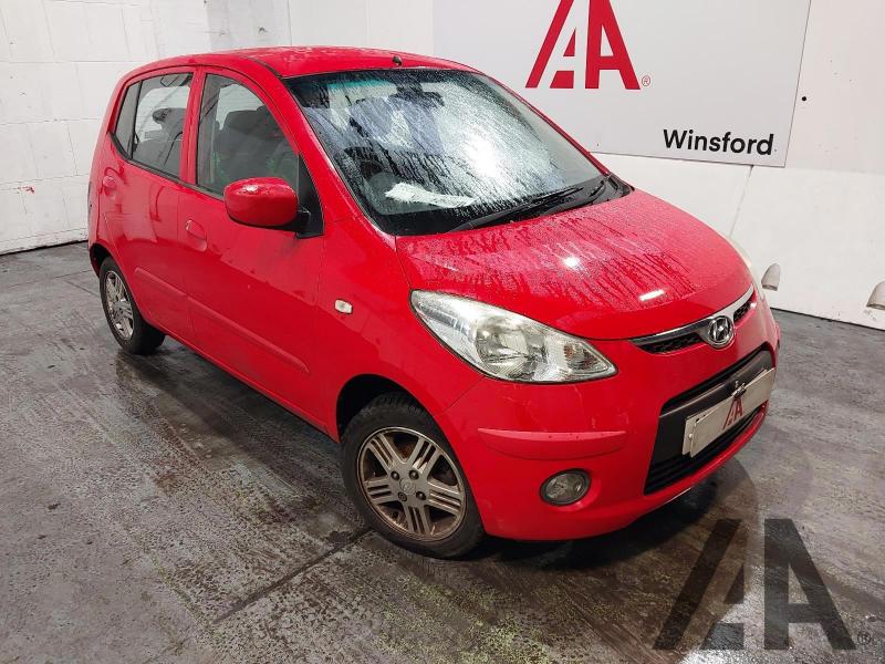 2010 HYUNDAI I10 EDITION 1086cc PETROL MANUAL 5 Speed 5 DOOR HATCHBACK