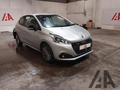 Image of 2017 PEUGEOT 208 ACTIVE 1199cc PETROL MANUAL 3 DOOR HATCHBACK