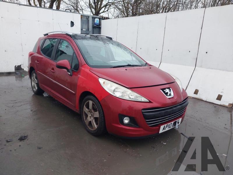 2010 PEUGEOT 207 SW SPORT HDI 1560cc TURBO DIESEL MANUAL 5 Speed 5 DOOR ESTATE