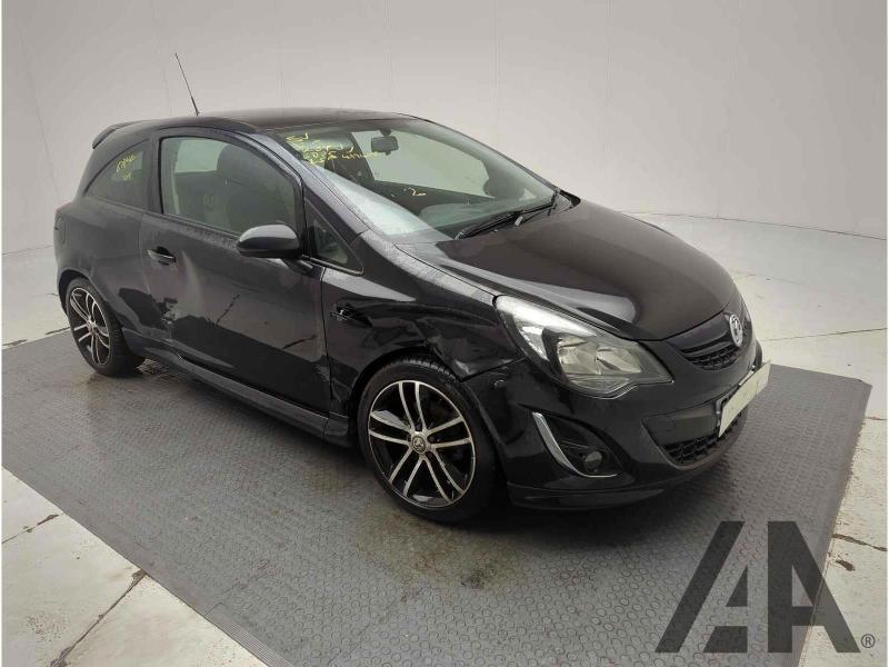 2014 VAUXHALL CORSA BLACK EDITION 1364cc TURBO PETROL MANUAL 3 DOOR HATCHBACK