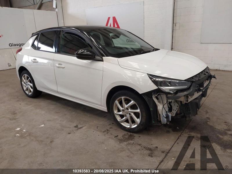 2019 VAUXHALL CORSA SRI NAV PREMIUM 1199cc TURBO PETROL MANUAL 5 DOOR HATCHBACK