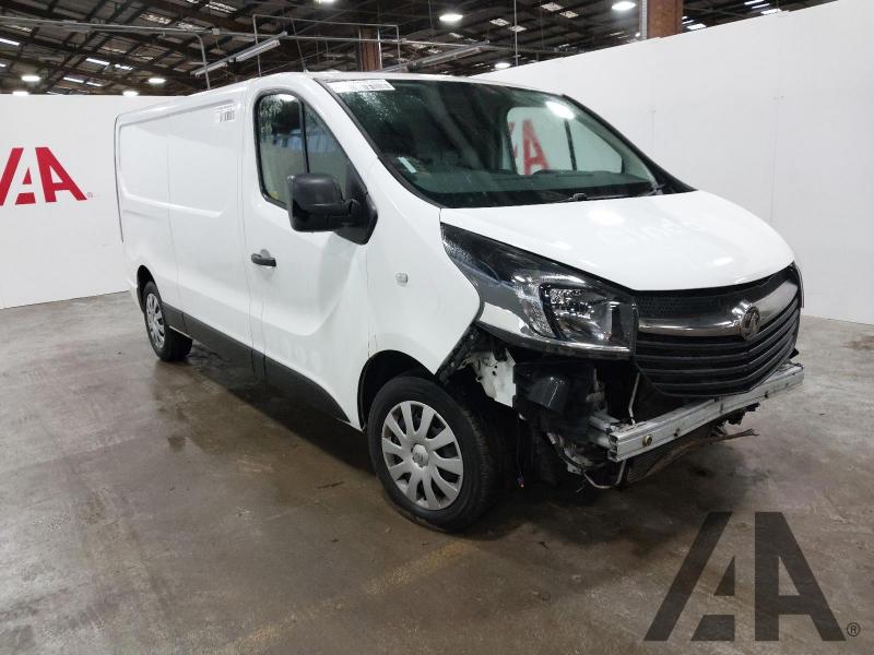 2018 VAUXHALL VIVARO L2H1 2900 SPORTIVE CDTI 1598cc TURBO DIESEL MANUAL 6 Speed PANEL VAN