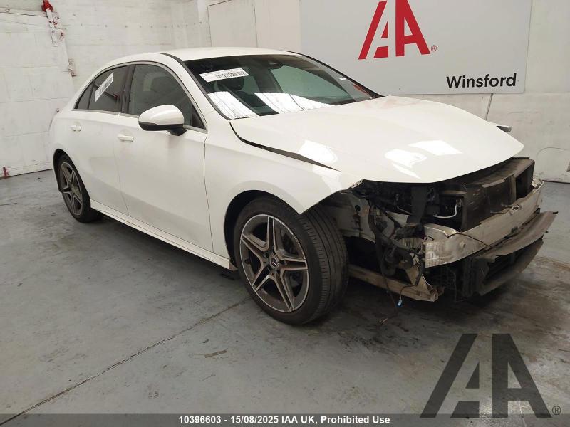 2019 MERCEDES A-CLASS A 180 D AMG LINE 1461cc TURBO DIESEL AUTOMATIC 4 DOOR SALOON