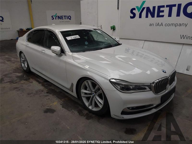 2018 BMW 7 SERIES 740D XDRIVE EXCLUSIVE 2993cc TURBO DIESEL AUTOMATIC 4 DOOR SALOON