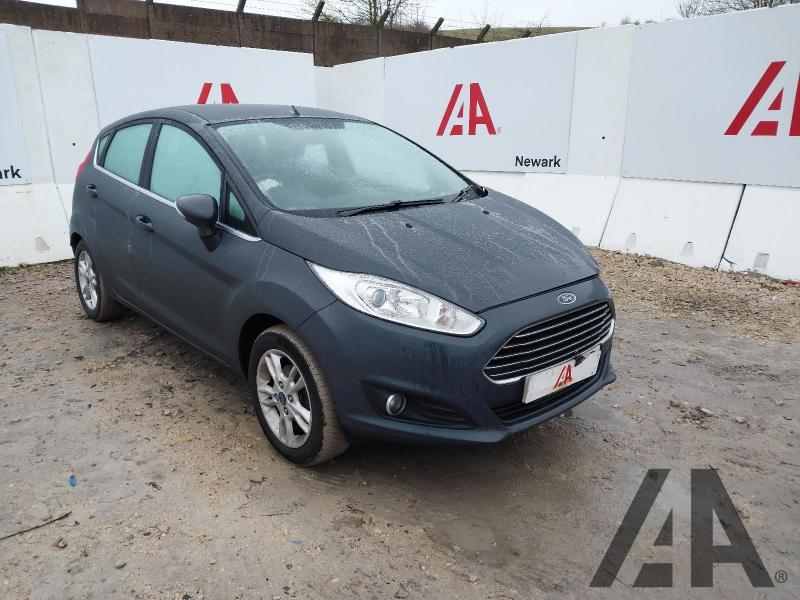 2014 FORD FIESTA ZETEC 1242cc PETROL MANUAL 5 Speed 5 DOOR HATCHBACK
