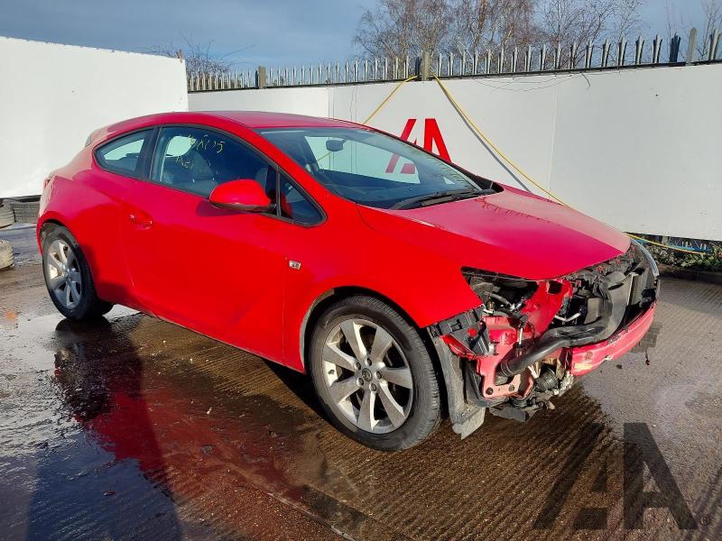 2014 VAUXHALL ASTRA GTC SPORT S/S 1364cc TURBO PETROL MANUAL 6 Speed 3 DOOR HATCHBACK