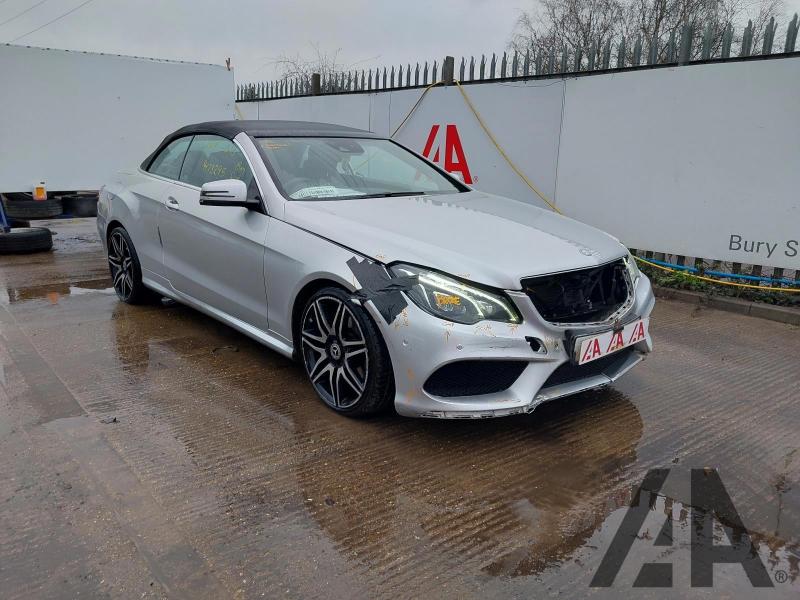 2016 MERCEDES E-CLASS E 350 D AMG LINE EDITION 2987cc TURBO DIESEL AUTOMATIC 2 DOOR CONVERTIBLE
