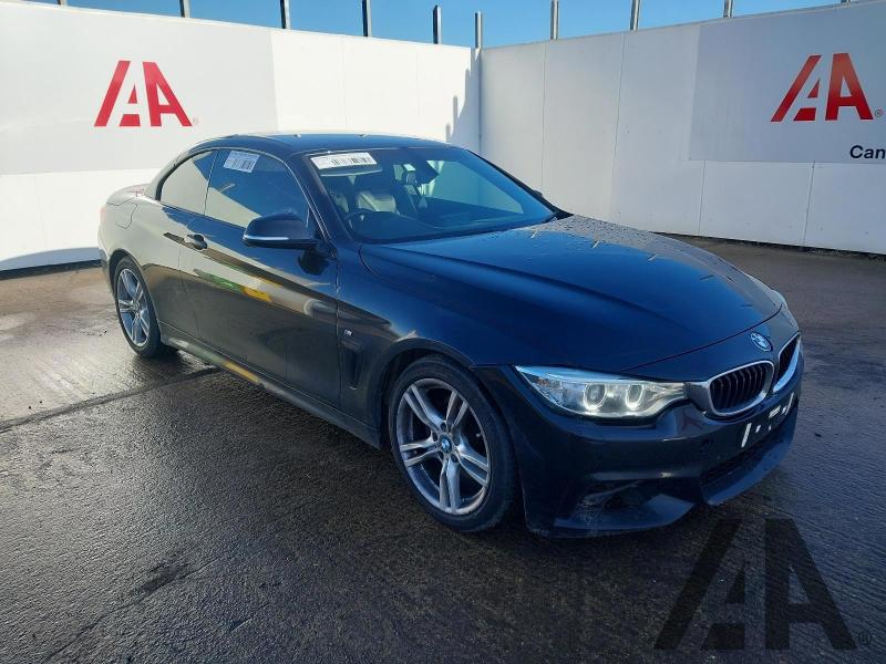 2015 BMW 4 SERIES 430D M SPORT 2993cc TURBO DIESEL AUTOMATIC 2 DOOR CONVERTIBLE