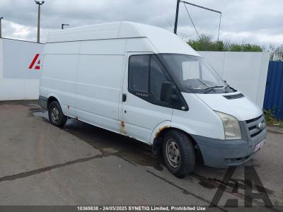 Image of 2008 FORD TRANSIT 350 LWB HR 2402cc TURBO DIESEL MANUAL 5 Speed PANEL VAN