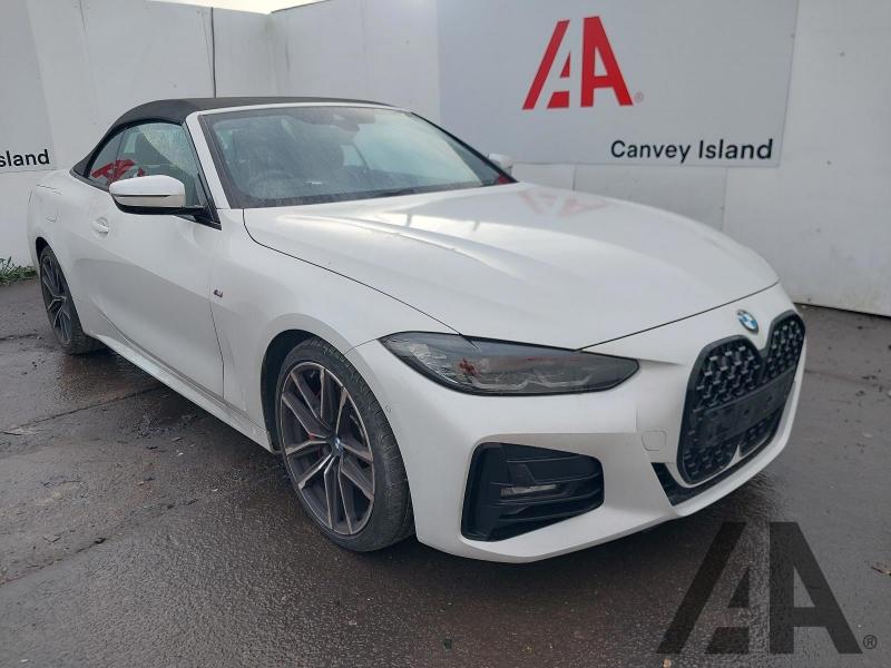 2022 BMW 4 SERIES 430I M SPORT 1998cc TURBO PETROL AUTOMATIC 2 DOOR CONVERTIBLE