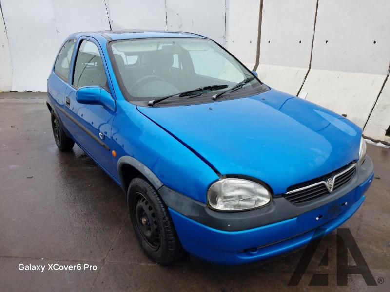 2000 VAUXHALL CORSA CLUB 16V 1199cc PETROL MANUAL 5 Speed 3 DOOR HATCHBACK