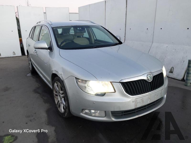 2010 SKODA SUPERB ELEGANCE TDI CR 1968cc TURBO DIESEL MANUAL 5 DOOR ESTATE