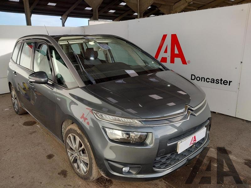2014 CITROEN C4 PICASSO GRAND E-HDI AIRDREAM EXCLUSIVE 1560cc TURBO DIESEL MANUAL 6 Speed 5 DOOR MPV
