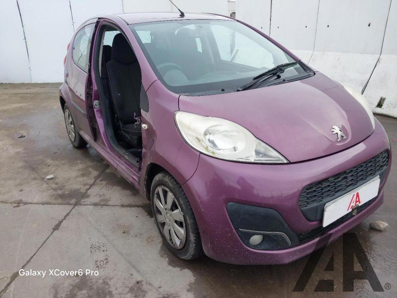 2012 PEUGEOT 107 ACTIVE 998cc PETROL MANUAL 5 Speed 5 DOOR HATCHBACK