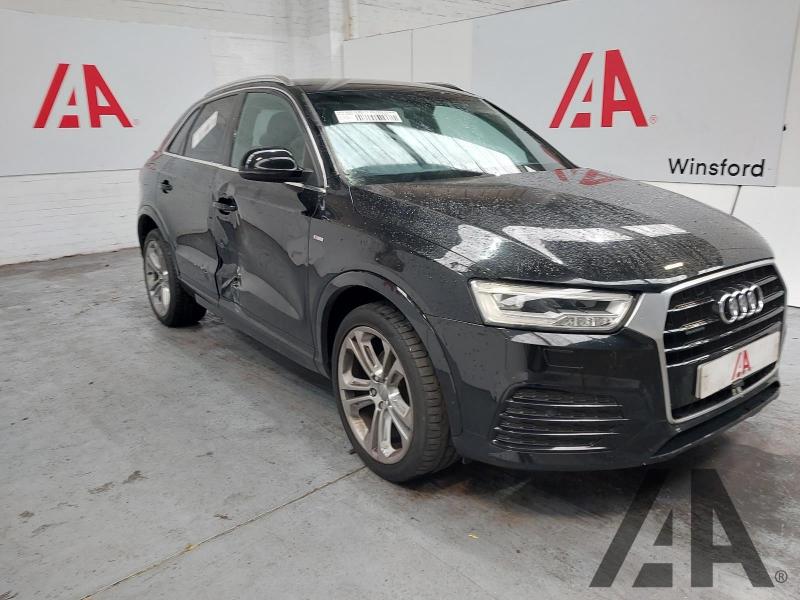 2015 AUDI Q3 TDI QUATTRO S LINE PLUS 1968cc TURBO DIESEL MANUAL 5 DOOR ESTATE