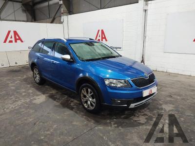 Image of 2017 SKODA OCTAVIA SCOUT TDI 1968cc TURBO DIESEL MANUAL 6 Speed 5 DOOR ESTATE