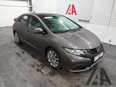 Image of 2012 HONDA CIVIC I-DTEC EX GT 2199cc TURBO DIESEL MANUAL 6 Speed 5 DOOR HATCHBACK