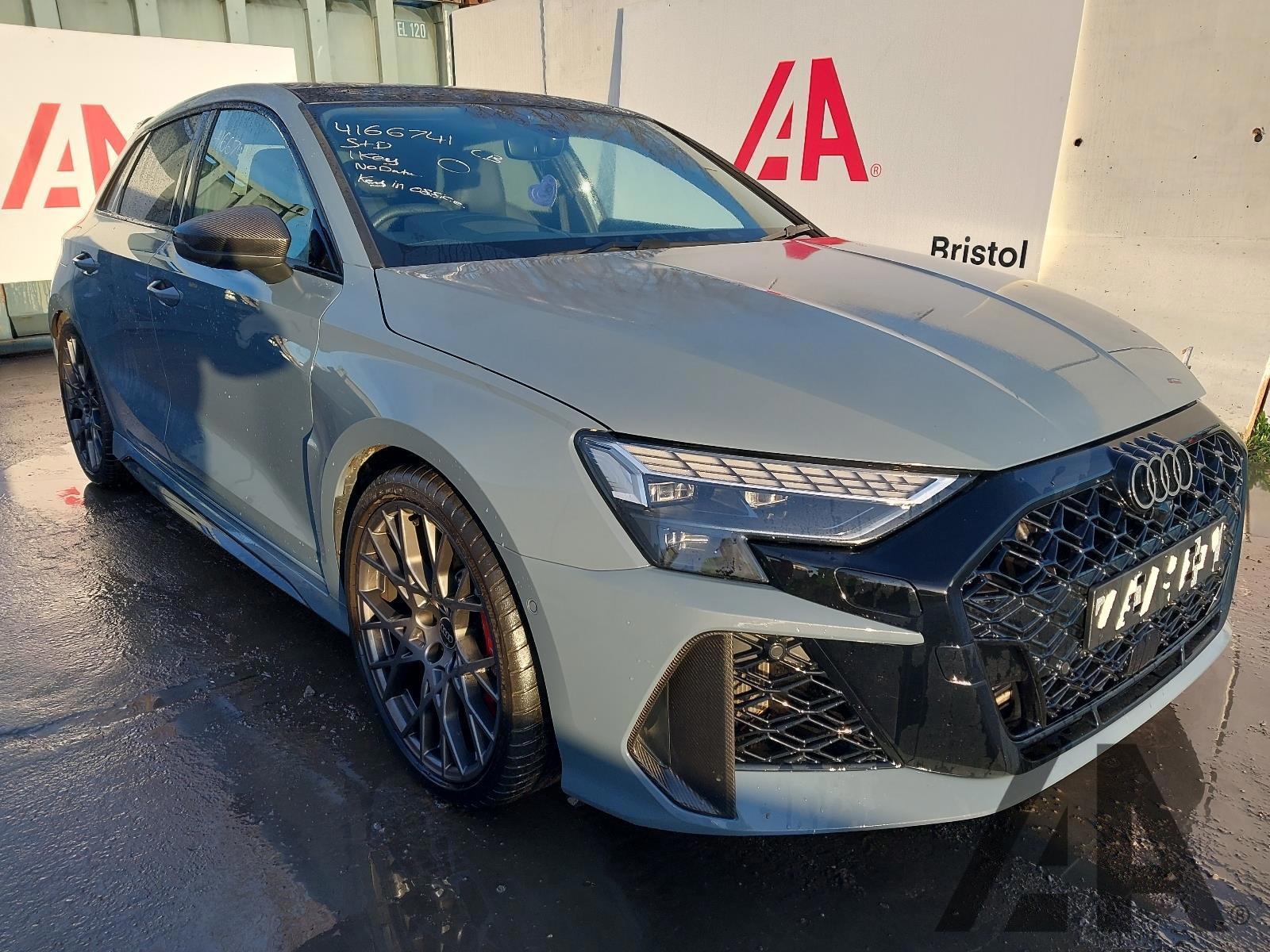 2025 AUDI A3 RS 3 TFSI QUATTRO CARBON BLACK 2480cc TURBO PETROL SEMI AUTO 5 DOOR HATCHBACK