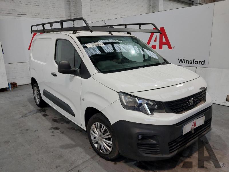 2019 PEUGEOT PARTNER BLUEHDI PROFESSIONAL L1 1560cc TURBO DIESEL MANUAL 5 Speed PANEL VAN