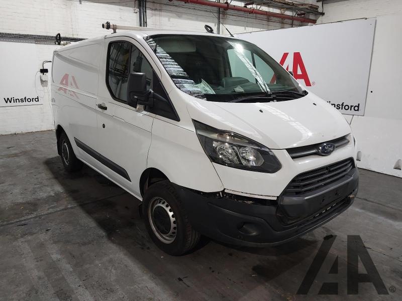 2014 FORD TRANSIT CUSTOM 290 LR P/V 2198cc TURBO DIESEL MANUAL 6 Speed PANEL VAN