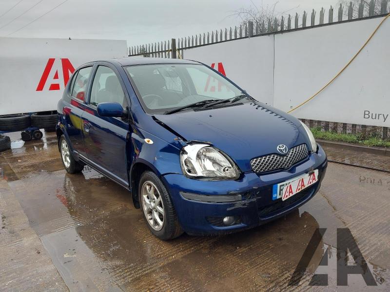 2004 TOYOTA YARIS T SPIRIT VVT-I 1299cc PETROL MANUAL 5 Speed 5 DOOR HATCHBACK