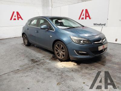 Image of 2013 VAUXHALL ASTRA SRI 1598cc PETROL MANUAL 5 Speed 5 DOOR HATCHBACK