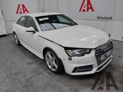 Image of 2018 AUDI A4 TFSI S LINE 1395cc TURBO PETROL MANUAL 6 Speed 4 DOOR SALOON