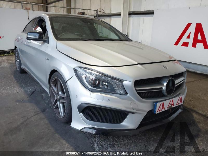 2014 MERCEDES CLA CLA45 AMG 4MATIC 1991cc TURBO PETROL SEMI AUTO 7 Speed 4 DOOR COUPE