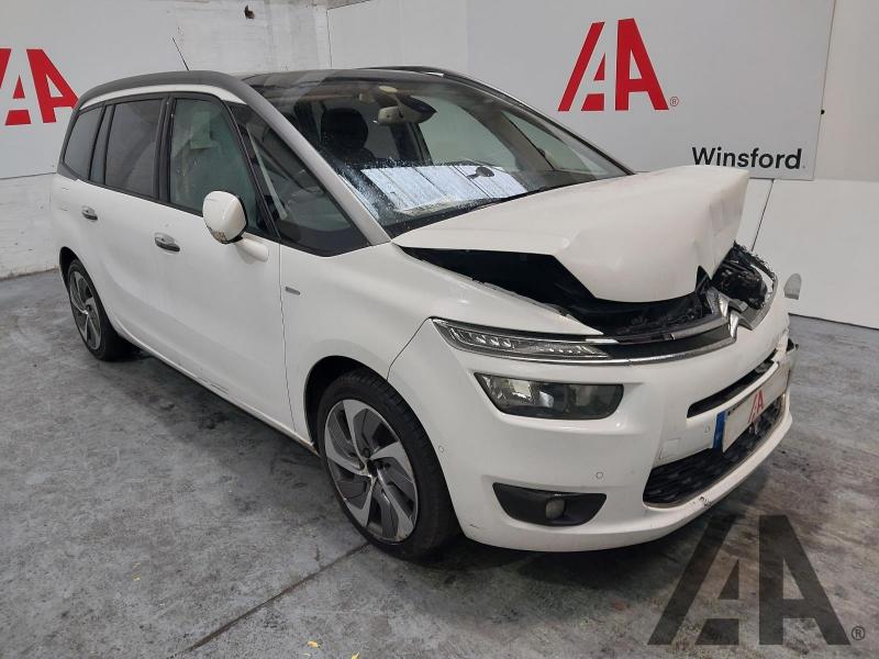 2014 CITROEN C4 PICASSO GRAND BLUEHDI EXCLUSIVE PLUS 1997cc TURBO DIESEL AUTOMATIC 6 Speed 5 DOOR MPV