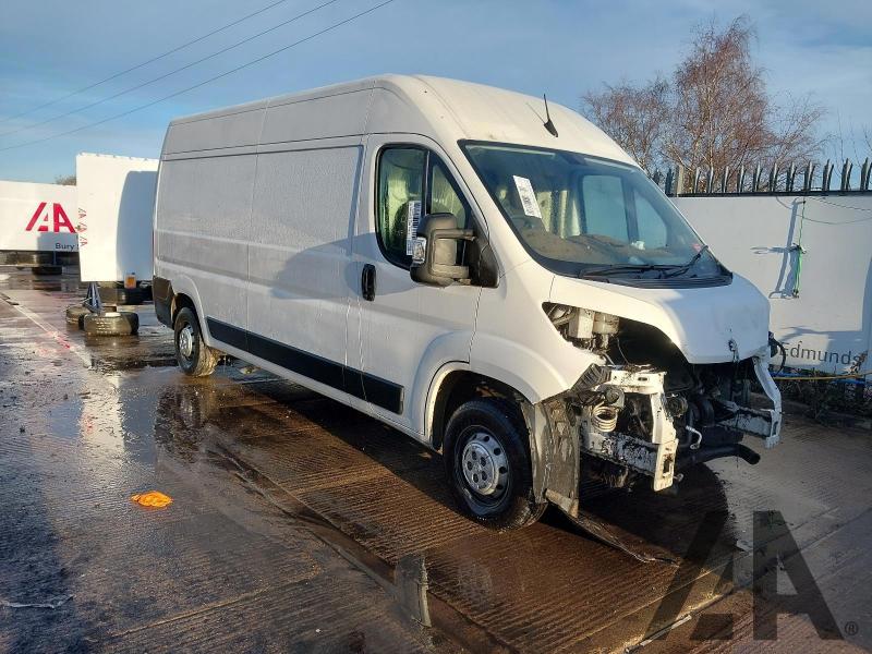 2022 PEUGEOT BOXER BLUEHDI 335 L3H2 PROFESSIONAL 2179cc TURBO DIESEL MANUAL PANEL VAN