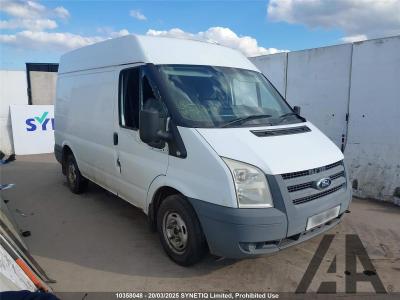 Image of 2012 FORD TRANSIT 260 SHR 2198cc TURBO DIESEL MANUAL PANEL VAN