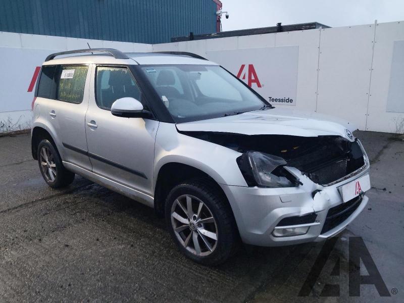2014 SKODA YETI SE TDI CR 1968cc TURBO DIESEL MANUAL 5 DOOR HATCHBACK