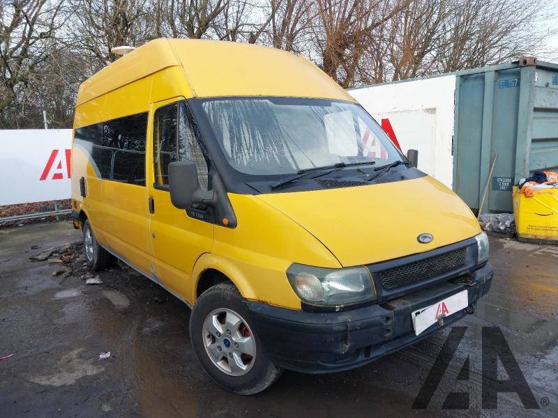 2005 FORD TRANSIT 330 LWB SHR 2402cc TURBO DIESEL MANUAL 5 Speed CAMPER