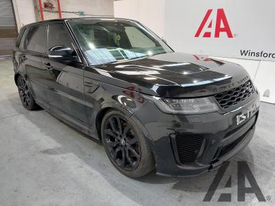 Image of 2020 LAND ROVER RANGE ROVER SPORT SVR 4999cc SUPER PETROL AUTOMATIC 8 Speed 5 DOOR ESTATE