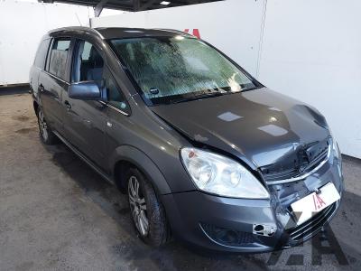Image of 2010 VAUXHALL ZAFIRA DESIGN 1598cc PETROL MANUAL 5 Speed 5 DOOR MPV