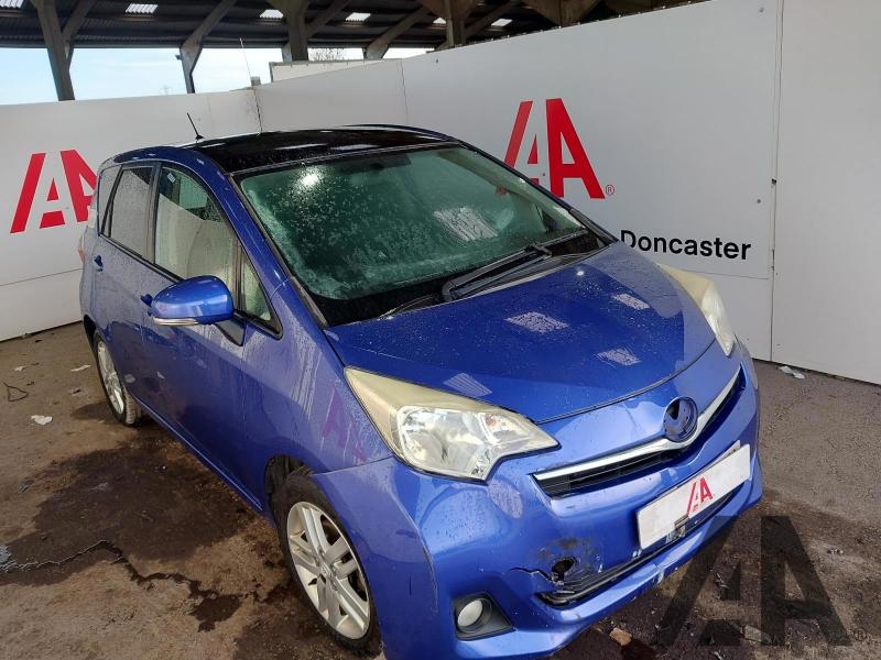 2011 TOYOTA VERSO-S VVT-I T SPIRIT 1329cc PETROL MANUAL 6 Speed 5 DOOR MPV