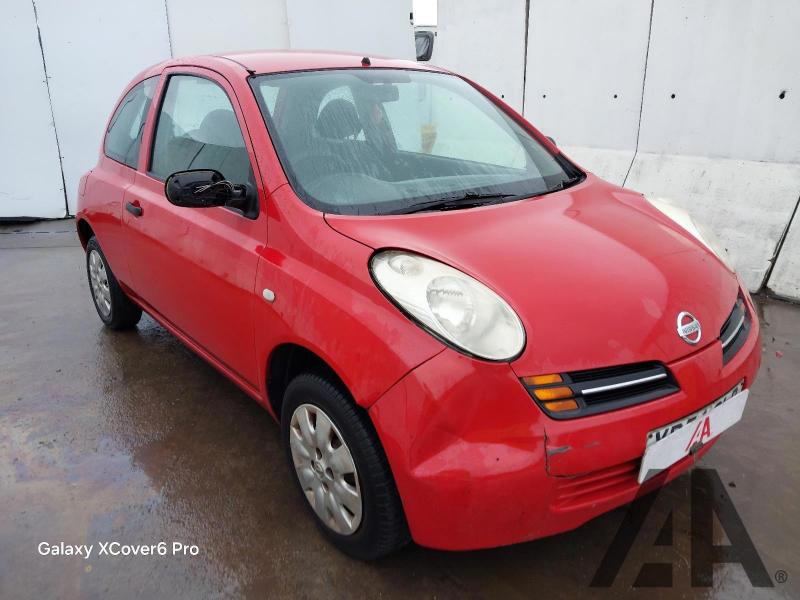 2004 NISSAN MICRA E 998cc PETROL MANUAL 5 Speed 3 DOOR HATCHBACK
