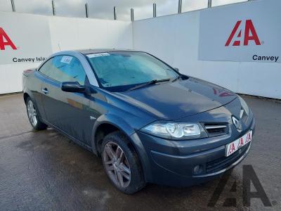 Image of 2009 RENAULT MEGANE DYNAMIQUE S VVT 1598cc PETROL MANUAL 5 Speed 2 DOOR CONVERTIBLE