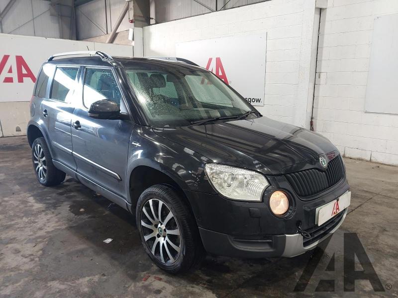 2013 SKODA YETI LAURIN AND KLEMENT TDI CR 1968cc TURBO DIESEL MANUAL 5 DOOR HATCHBACK