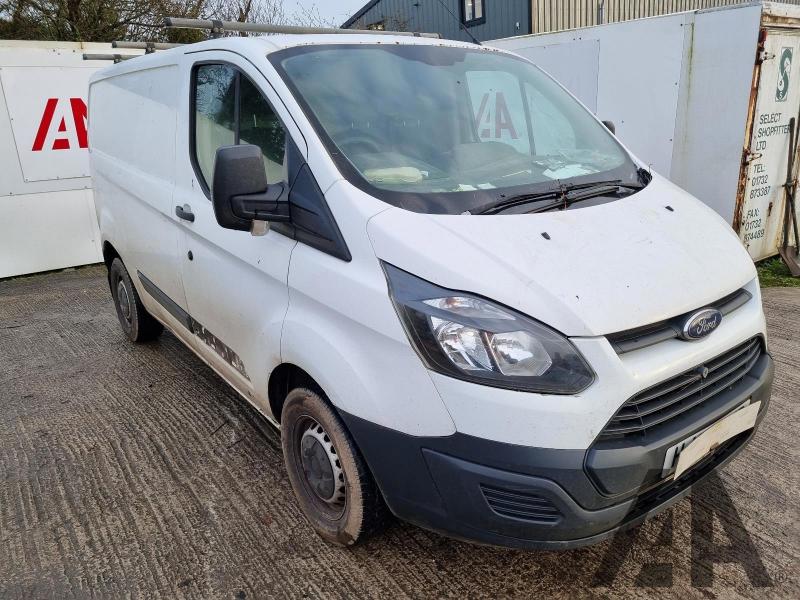 2017 FORD TRANSIT CUSTOM 270 LR P/V 1996cc TURBO DIESEL MANUAL 6 Speed PANEL VAN