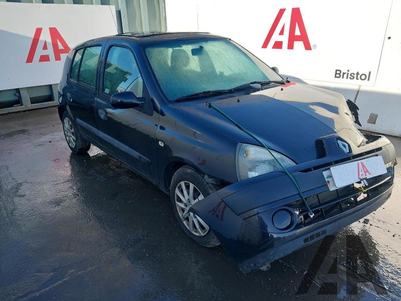 2004 RENAULT CLIO EXPRESSION 16V 1149cc PETROL MANUAL 5 DOOR HATCHBACK