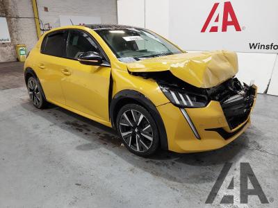 Image of 2020 PEUGEOT 208 PURETECH GT LINE S/S 1199cc TURBO PETROL MANUAL 5 DOOR HATCHBACK