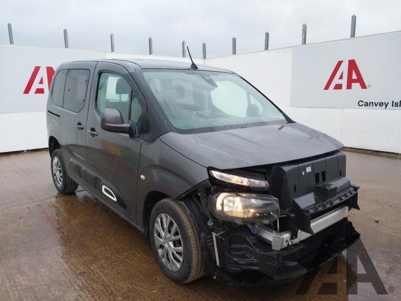 2020 CITROEN BERLINGO BLUEHDI FEEL M S/S 1499cc TURBO DIESEL MANUAL 3 DOOR MPV